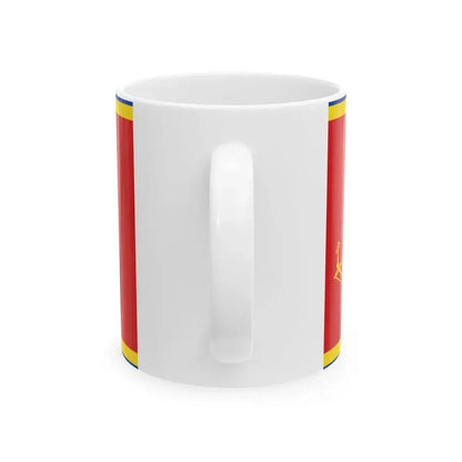 Flagge Wyk auf Foehr (Germany) White Coffee Mug - Go Mug Yourself
