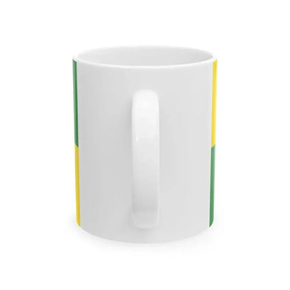 Flagge Zeiskam (Germany) White Coffee Mug - Go Mug Yourself