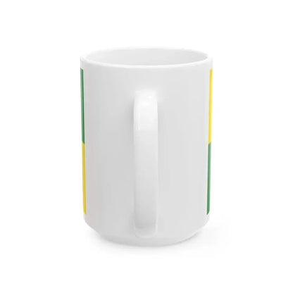 Flagge Zeiskam (Germany) White Coffee Mug - Go Mug Yourself