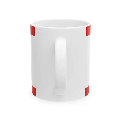 Flagge Zellhausen (Germany) White Coffee Mug - Go Mug Yourself