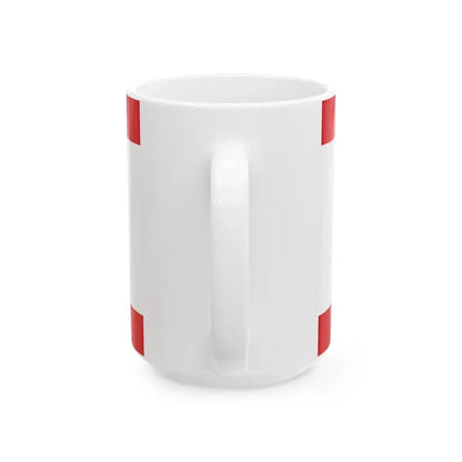 Flagge Zellhausen (Germany) White Coffee Mug - Go Mug Yourself