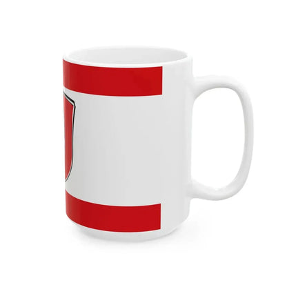 Flagge Zellhausen (Germany) White Coffee Mug - Go Mug Yourself