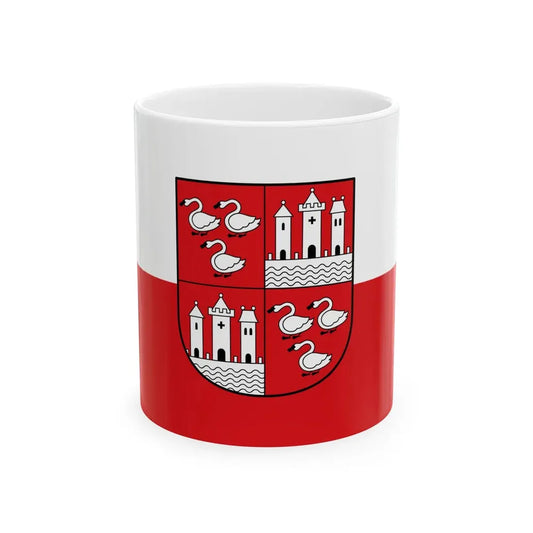 Flagge Zwickau (Germany) White Coffee Mug 11oz - Go Mug Yourself