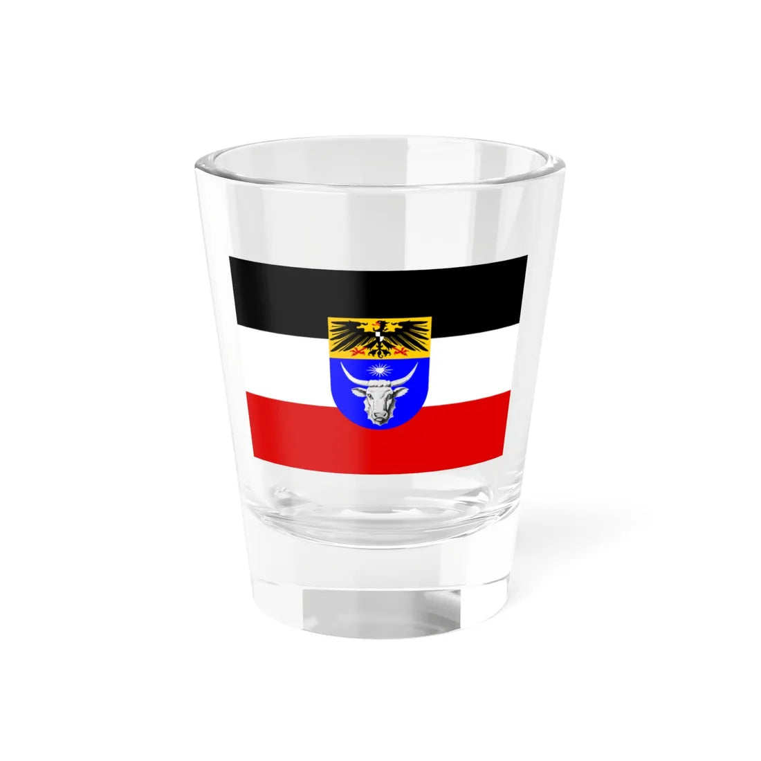 Flaggenentwurf 7 Südwestafrika 1914 (Namibia) Shot Glass 1.5oz 1.5oz - Go Mug Yourself