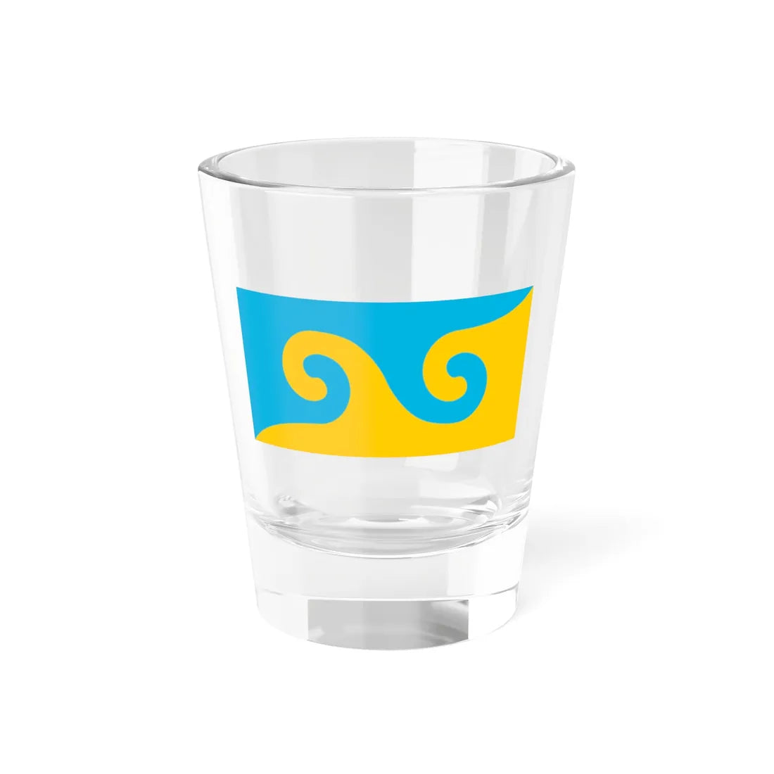 Flagkarmapa (China) Shot Glass 1.5oz 1.5oz - Go Mug Yourself