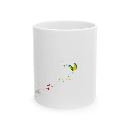 FlagMap ARMM (Philippines) White Coffee Mug 11oz - Go Mug Yourself