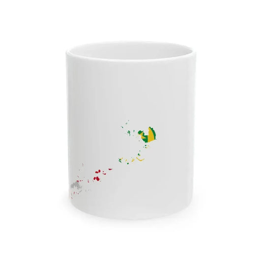 FlagMap ARMM (Philippines) White Coffee Mug 11oz - Go Mug Yourself