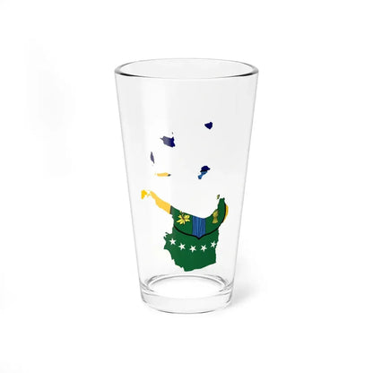 FlagMap Cagayan Province Philippines (Philippines) Pint Glass 16oz 16oz - Go Mug Yourself