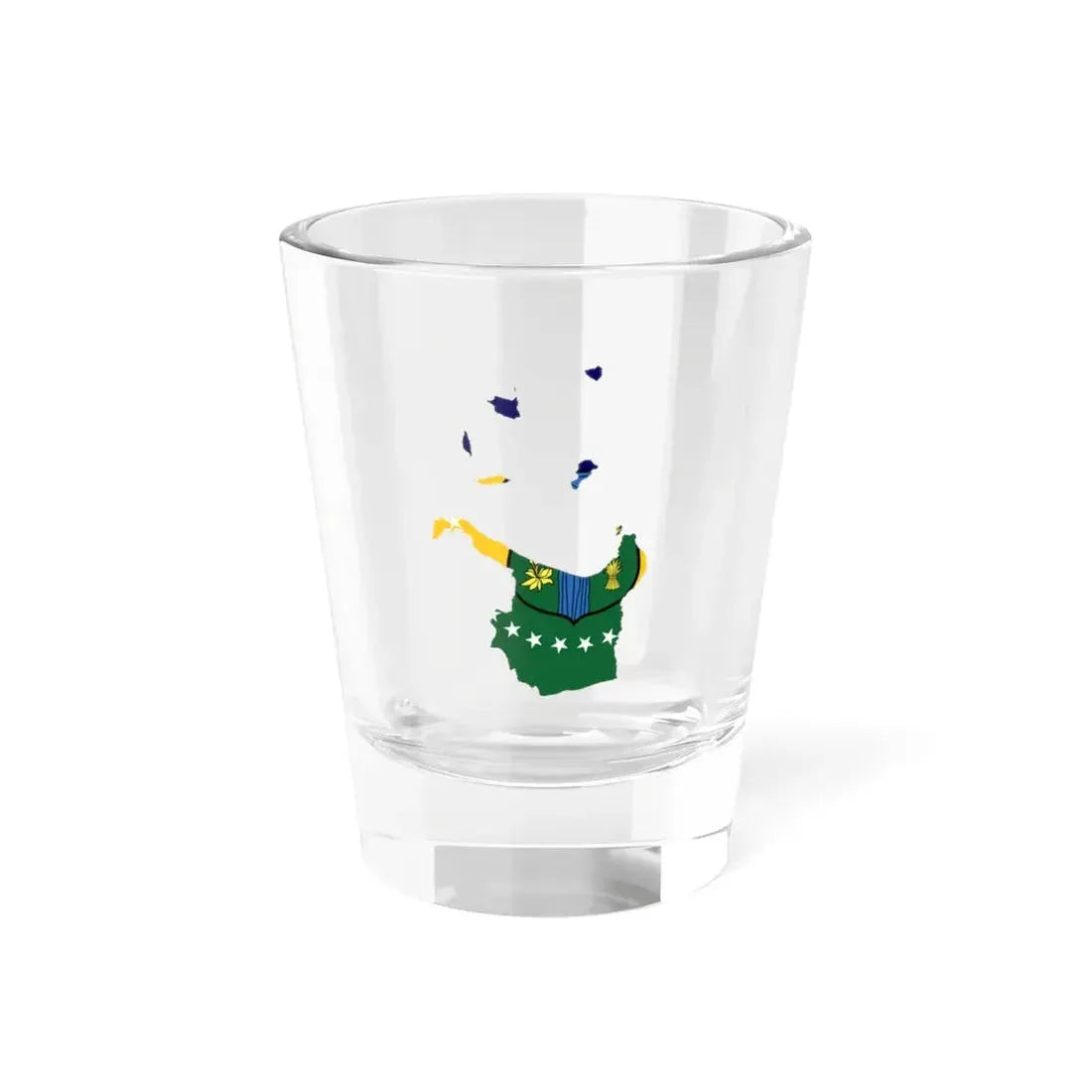 FlagMap Cagayan Province Philippines (Philippines) Shot Glass 1.5oz 1.5oz - Go Mug Yourself