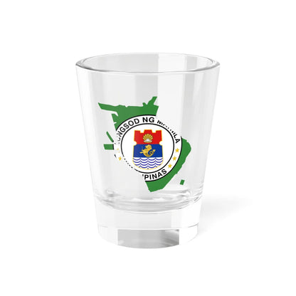 FlagMap City of Manila (Philippines) Shot Glass 1.5oz 1.5oz - Go Mug Yourself