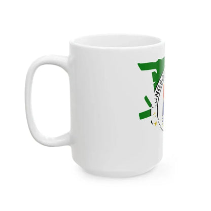 FlagMap City of Manila (Philippines) White Coffee Mug - Go Mug Yourself
