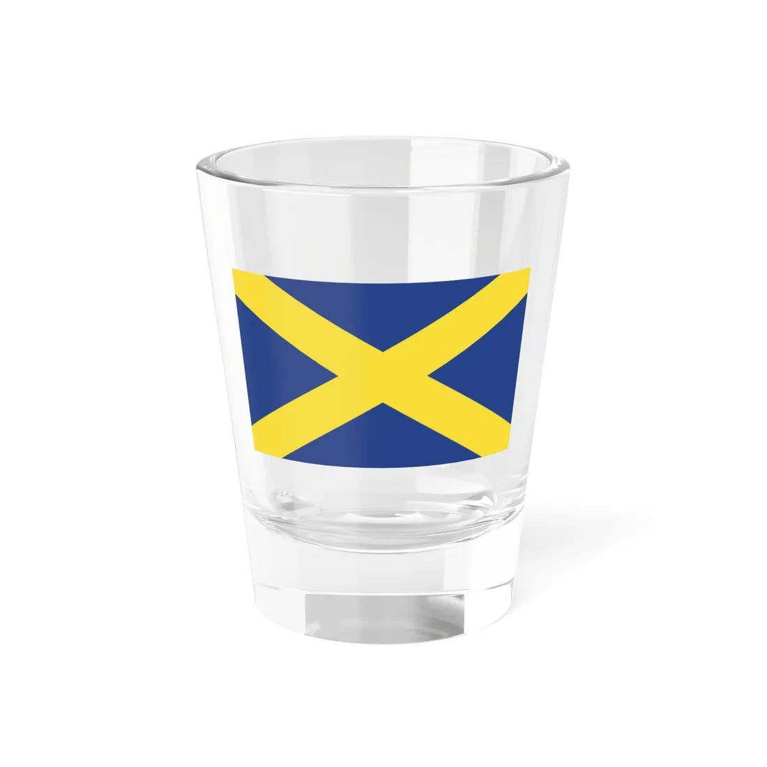 FlagOfStAlbans-PS01 (England) Shot Glass 1.5oz 1.5oz - Go Mug Yourself