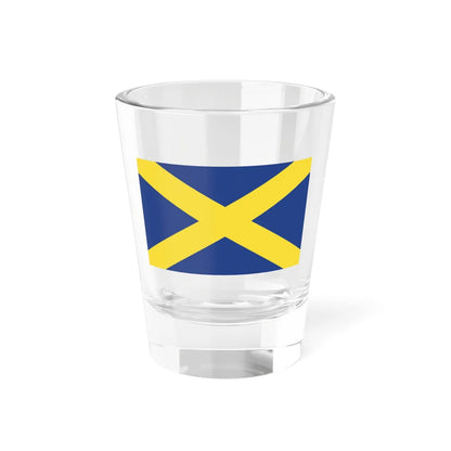 FlagOfStAlbans-PS01 (England) Shot Glass 1.5oz 1.5oz - Go Mug Yourself