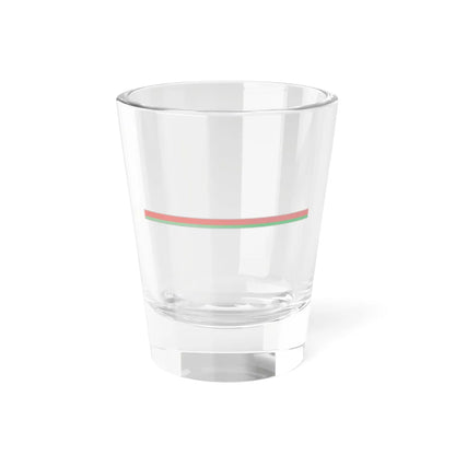 FlagRibbon Belarus (Belarus) Shot Glass 1.5oz 1.5oz - Go Mug Yourself