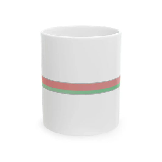 FlagRibbon Belarus (Belarus) White Coffee Mug 11oz - Go Mug Yourself