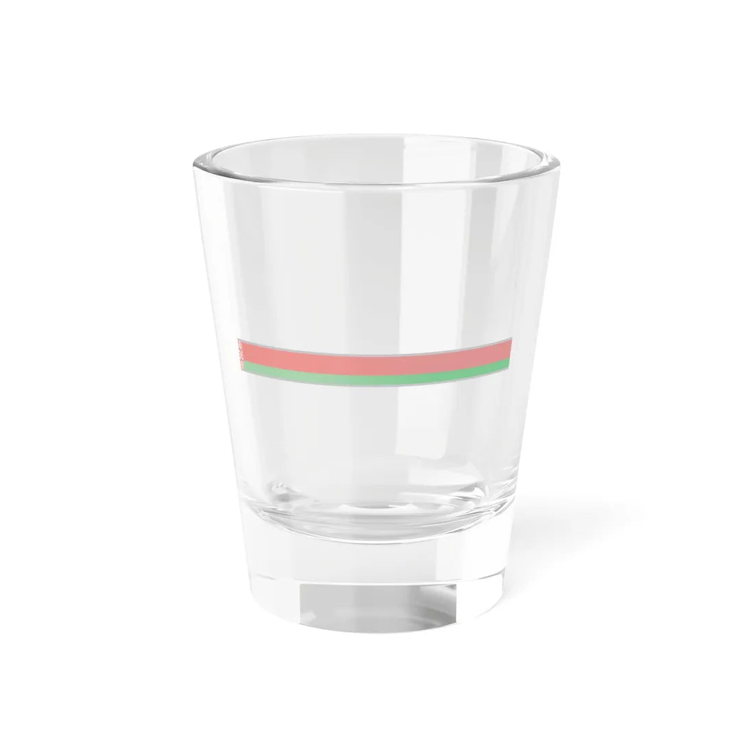 FlagRibbon Belarus Shrt (Belarus) Shot Glass 1.5oz 1.5oz - Go Mug Yourself