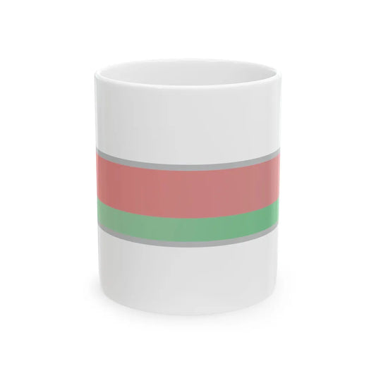 FlagRibbon Belarus Sup Shrt (Belarus) White Coffee Mug 11oz - Go Mug Yourself