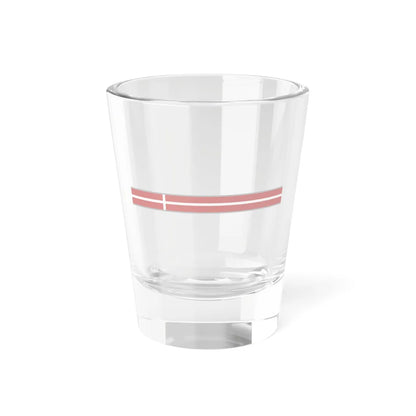 FlagRibbon Denmark Shrt (Denmark) Shot Glass 1.5oz 1.5oz - Go Mug Yourself