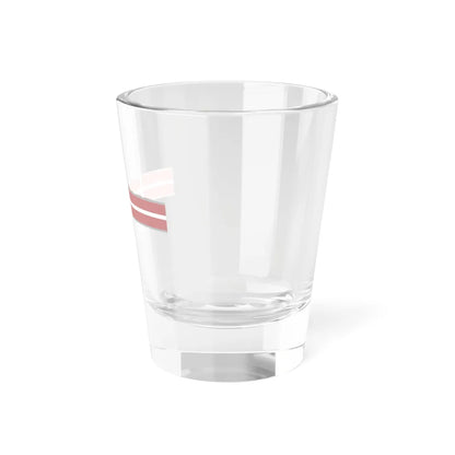 FlagRibbon Denmark Sup Shrt (Denmark) Shot Glass 1.5oz - Go Mug Yourself