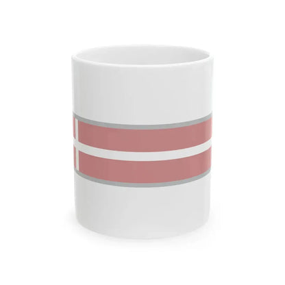 FlagRibbon Denmark Sup Shrt (Denmark) White Coffee Mug 11oz - Go Mug Yourself