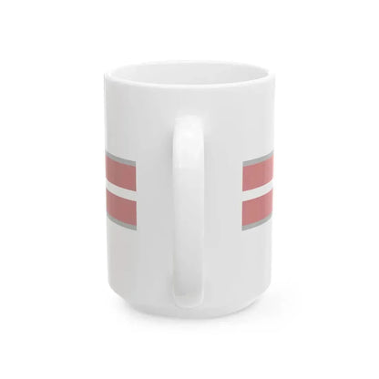 FlagRibbon Denmark Sup Shrt (Denmark) White Coffee Mug - Go Mug Yourself