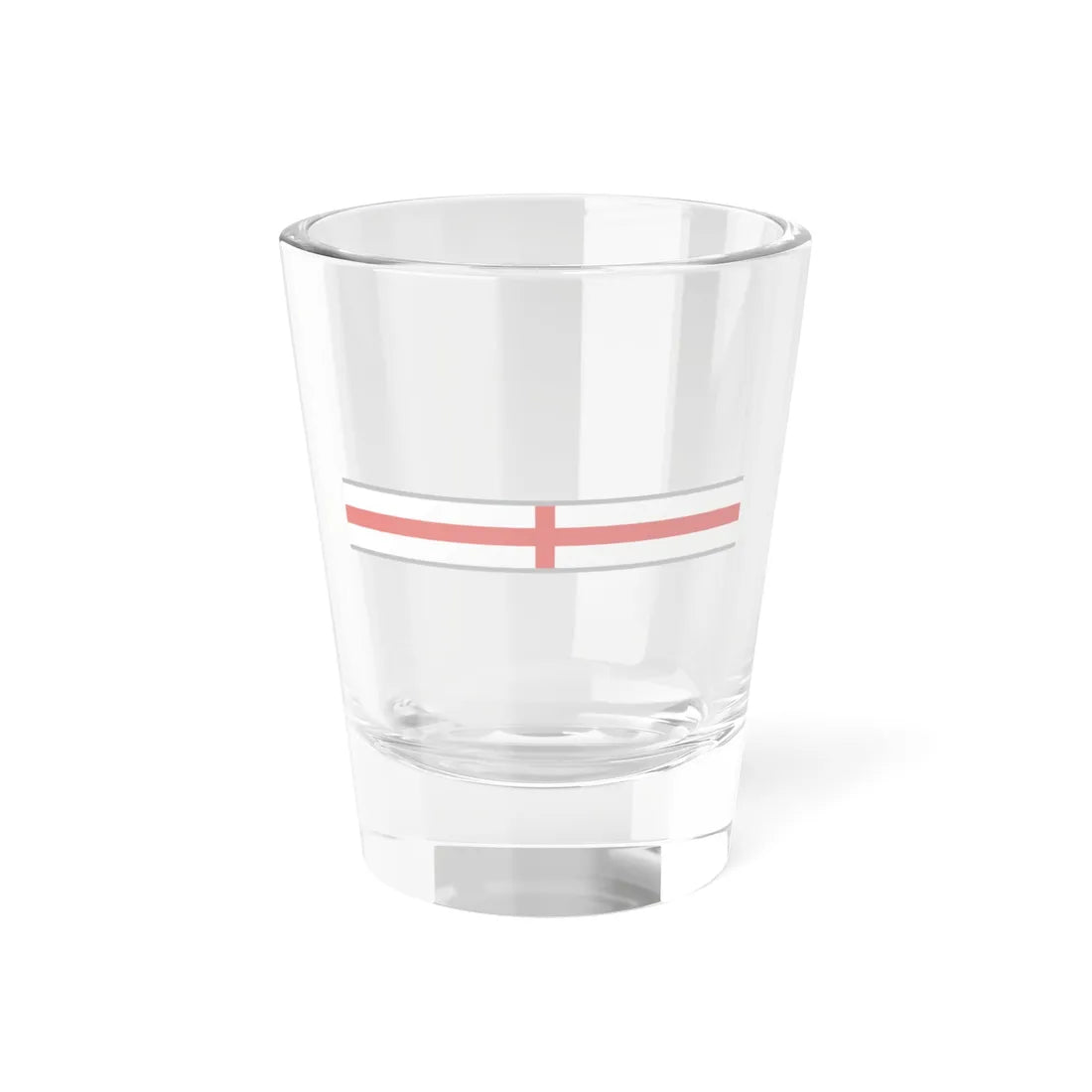 FlagRibbon England Sup Shrt (England) Shot Glass 1.5oz 1.5oz - Go Mug Yourself