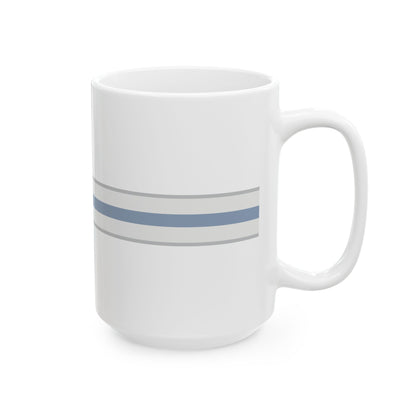 FlagRibbon Finland Shrt (Finland) White Coffee Mug-Go Mug Yourself