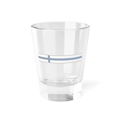 FlagRibbon Finland Sup Shrt (Finland) Shot Glass 1.5oz 1.5oz - Go Mug Yourself