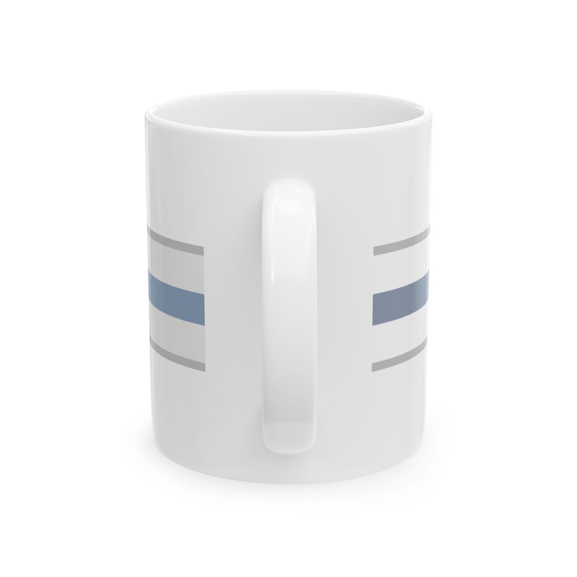 FlagRibbon Finland Sup Shrt (Finland) White Coffee Mug-Go Mug Yourself
