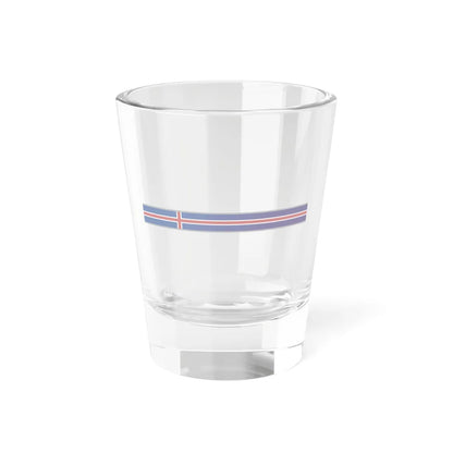 FlagRibbon Iceland Shrt (Iceland) Shot Glass 1.5oz 1.5oz - Go Mug Yourself