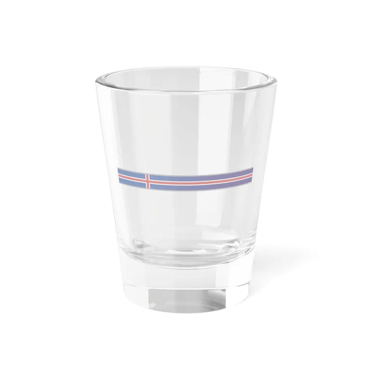 FlagRibbon Iceland Shrt (Iceland) Shot Glass 1.5oz 1.5oz - Go Mug Yourself