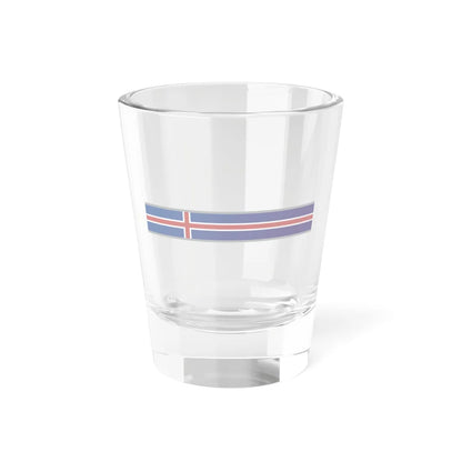 FlagRibbon Iceland Sup Shrt (Iceland) Shot Glass 1.5oz 1.5oz - Go Mug Yourself