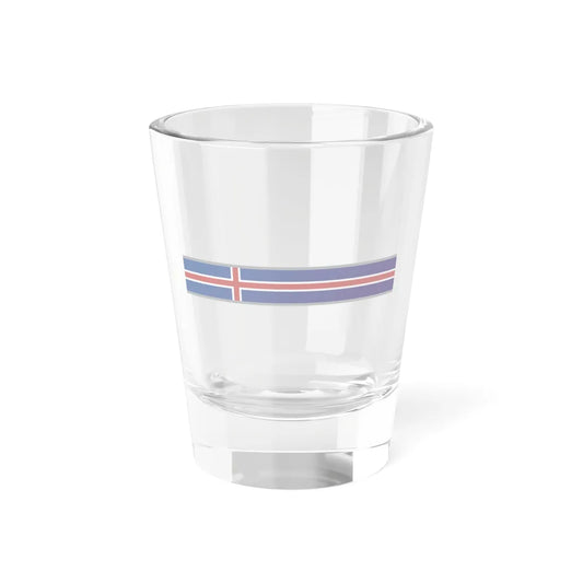 FlagRibbon Iceland Sup Shrt (Iceland) Shot Glass 1.5oz 1.5oz - Go Mug Yourself
