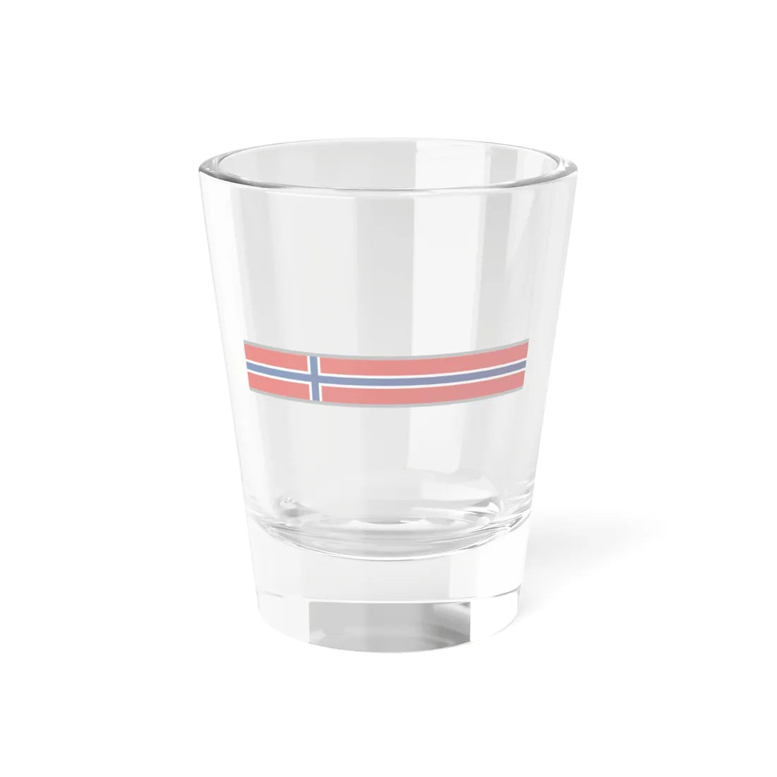 FlagRibbon Norway Sup Shrt (Norway) Shot Glass 1.5oz 1.5oz - Go Mug Yourself