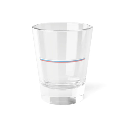 FlagRibbon Russia (Russia) Shot Glass 1.5oz 1.5oz - Go Mug Yourself