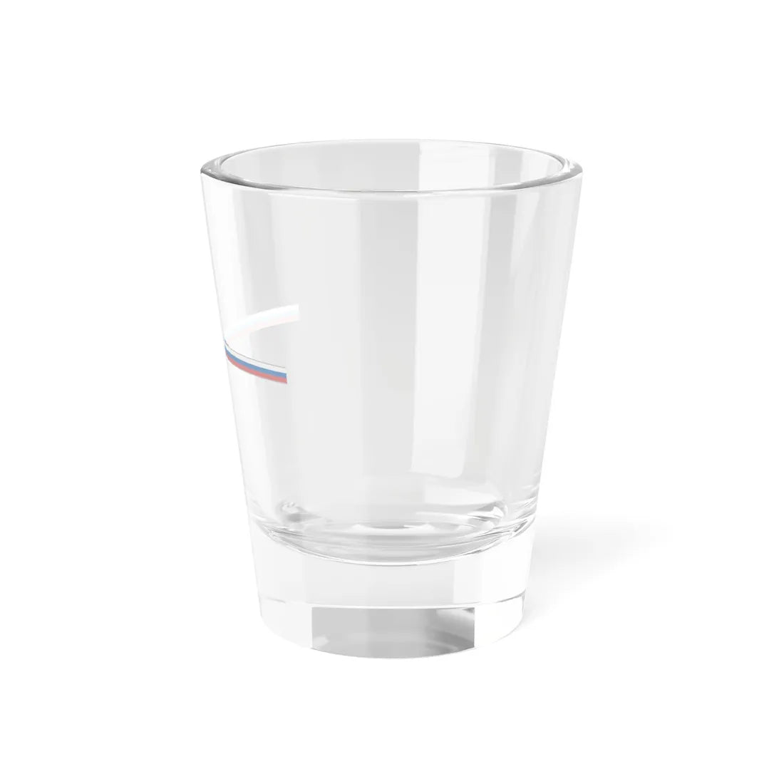 FlagRibbon Russia (Russia) Shot Glass 1.5oz - Go Mug Yourself