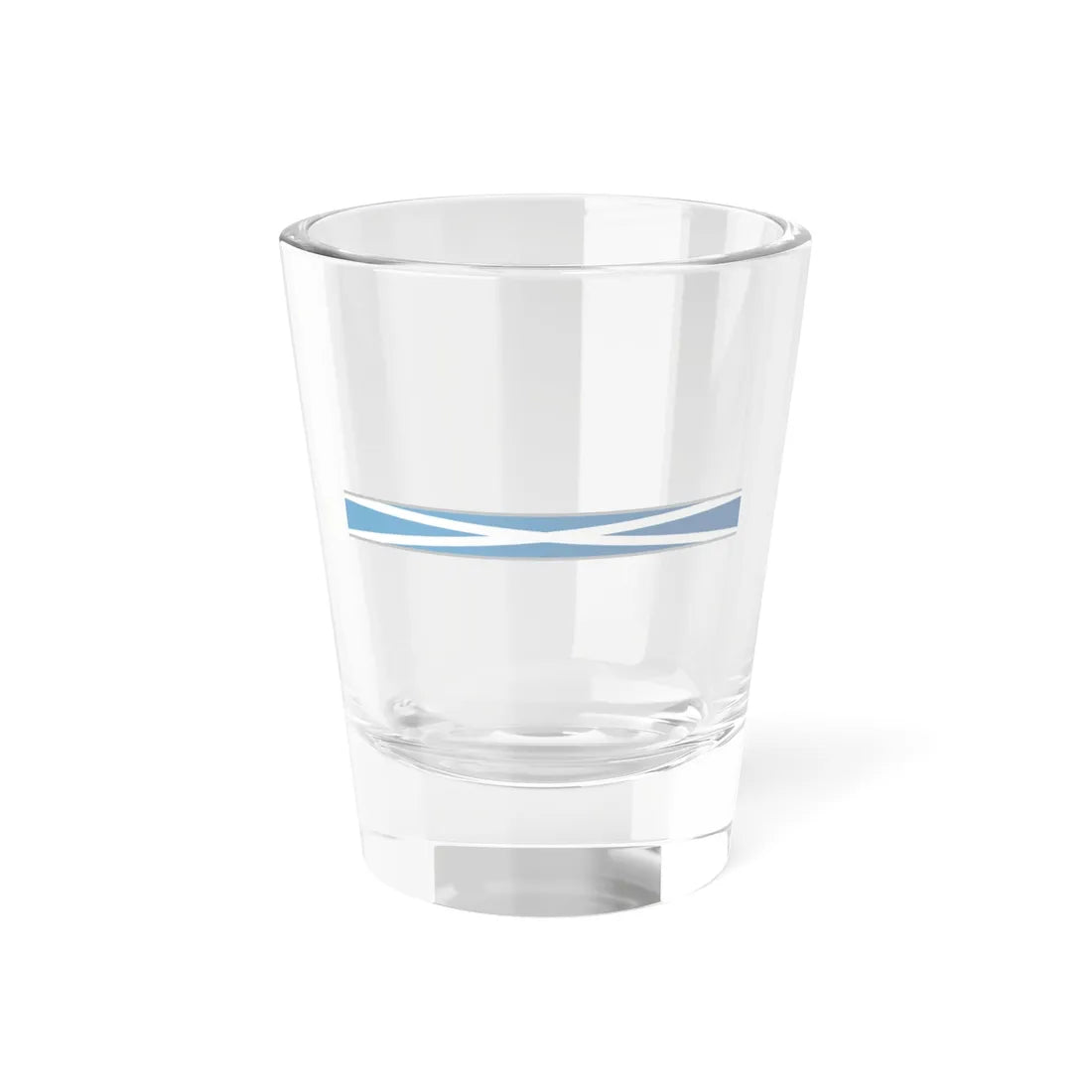 FlagRibbon Shrt Scotland (Scotland) Shot Glass 1.5oz 1.5oz - Go Mug Yourself