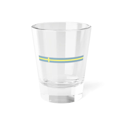 FlagRibbon Sweden Shrt (Sweden) Shot Glass 1.5oz 1.5oz - Go Mug Yourself