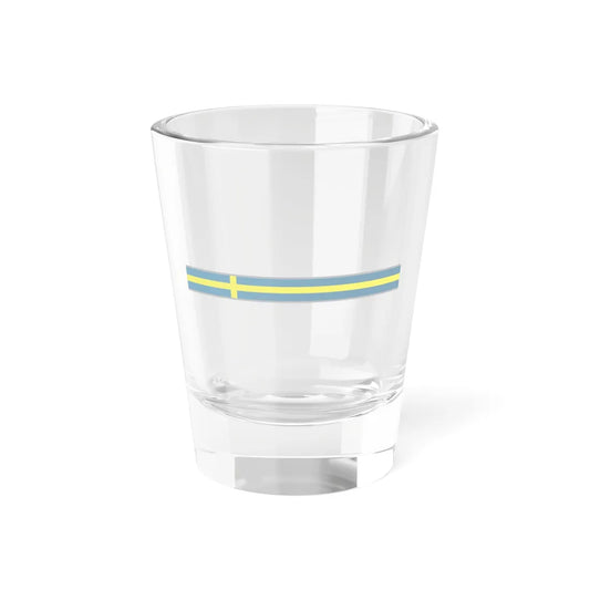 FlagRibbon Sweden Shrt (Sweden) Shot Glass 1.5oz 1.5oz - Go Mug Yourself