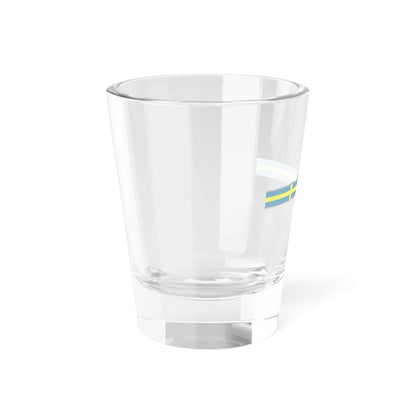 FlagRibbon Sweden Shrt (Sweden) Shot Glass 1.5oz - Go Mug Yourself