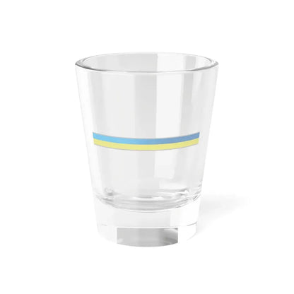 FlagRibbon Ukraine Shrt (Ukraine) Shot Glass 1.5oz 1.5oz - Go Mug Yourself