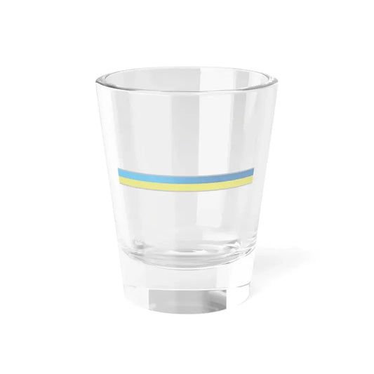 FlagRibbon Ukraine Shrt (Ukraine) Shot Glass 1.5oz 1.5oz - Go Mug Yourself