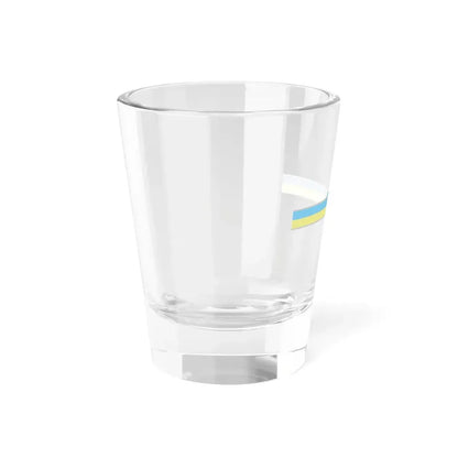 FlagRibbon Ukraine Shrt (Ukraine) Shot Glass 1.5oz - Go Mug Yourself