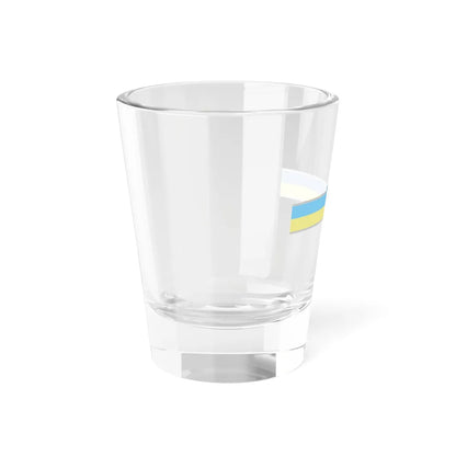 FlagRibbon Ukraine Sup Shrt (Ukraine) Shot Glass 1.5oz - Go Mug Yourself