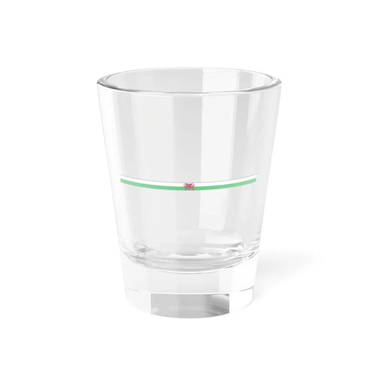 FlagRibbon Wales (United Kingdom) Shot Glass 1.5oz 1.5oz - Go Mug Yourself