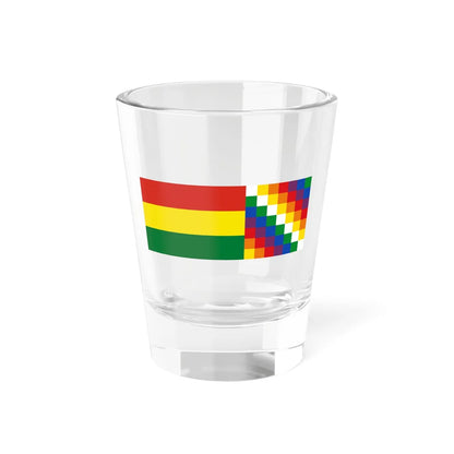 Flags of Bolivia (Bolivia) Shot Glass 1.5oz 1.5oz - Go Mug Yourself