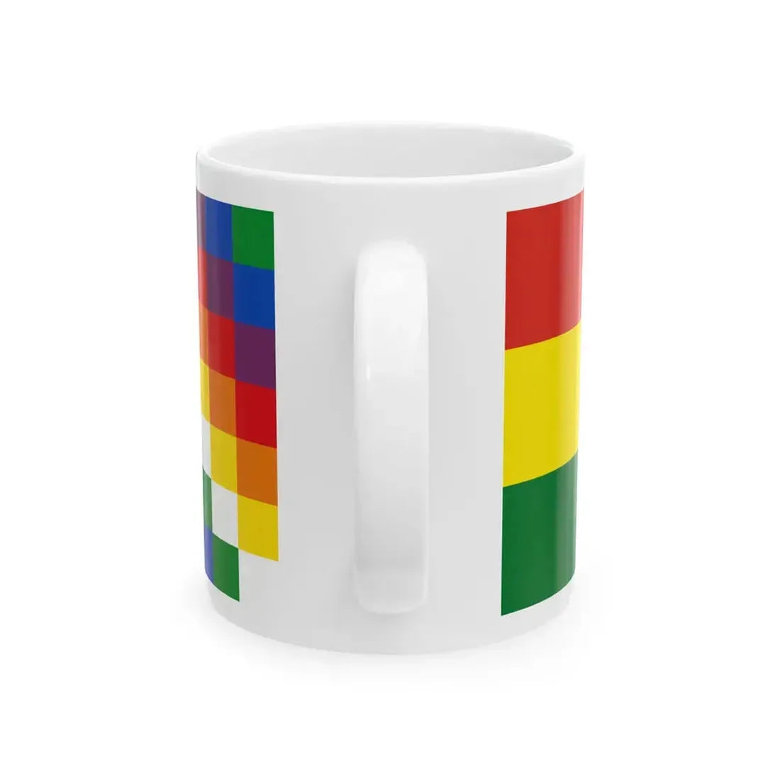 Flags of Bolivia (Bolivia) White Coffee Mug - Go Mug Yourself