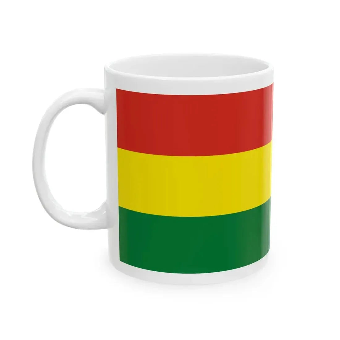 Flags of Bolivia (Bolivia) White Coffee Mug - Go Mug Yourself