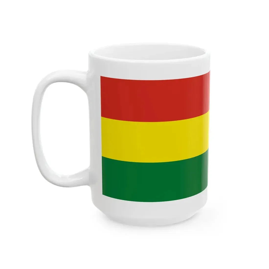 Flags of Bolivia (Bolivia) White Coffee Mug - Go Mug Yourself
