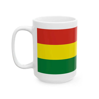 Flags of Bolivia (Bolivia) White Coffee Mug - Go Mug Yourself